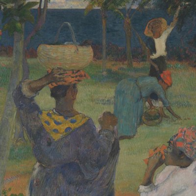The Mango Trees, Martinique (detail; 1887), Paul Gauguin.