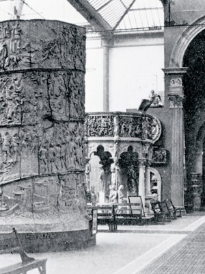 The Cast Courts at the Victoria and Albert Museum, London, photographed in the late 19th century.