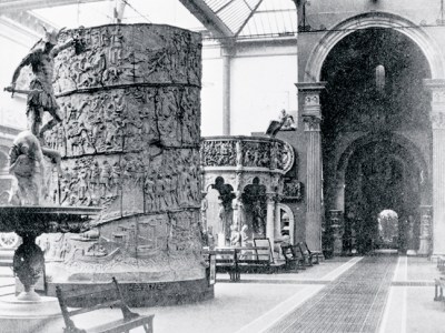 The Cast Courts at the Victoria and Albert Museum, London, photographed in the late 19th century.