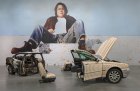 Installation view of ‘Sarah Lucas: Au Naturel’ at the New Museum, New York, 2018.
