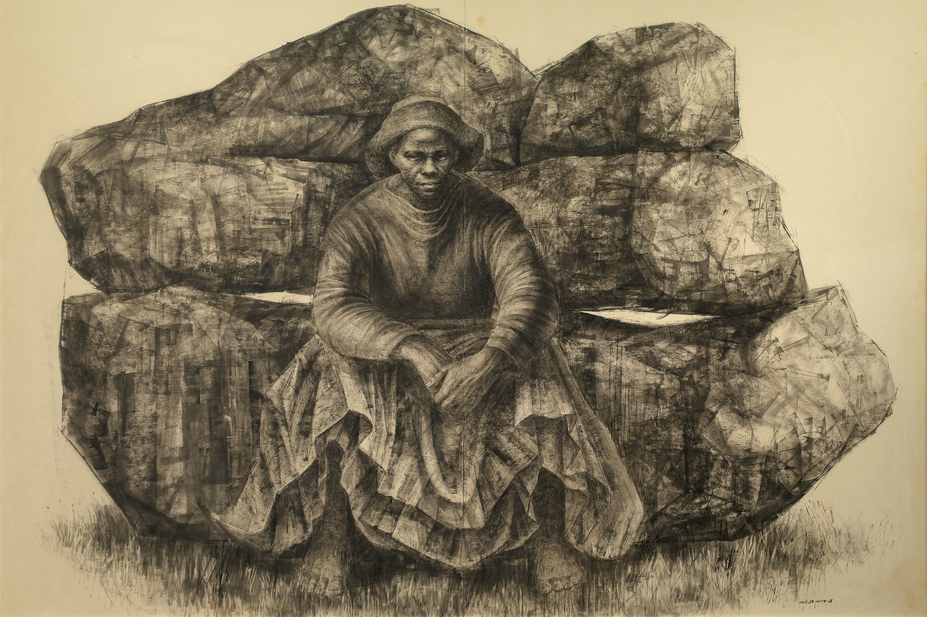 Dignity and divinity in the portraits of Charles White