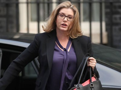 International Development Secretary and Minister for Women and Equalities in the UK Penny Mordaunt, outside 10 Downing Street in October 2018.