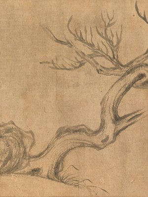 Wood and Rock (11th century), Su Shi.