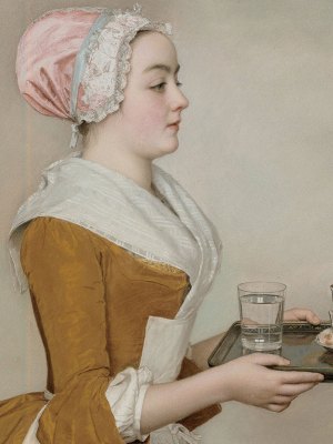 The Chocolate Girl (c. 1744), Jean-Étienne Liotard