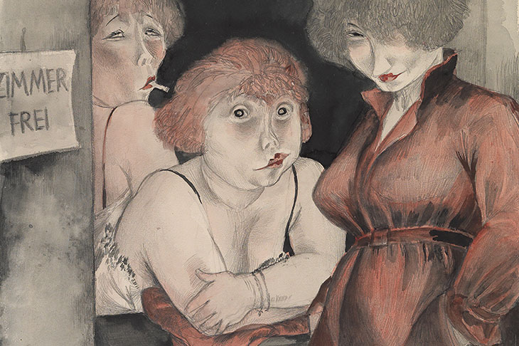 Visions of a dark world in the art of Weimar Germany