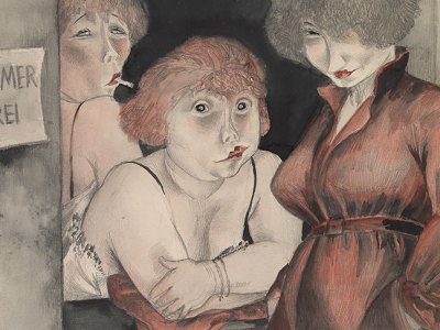 Brüderstrasse (Free Room) (1930), Jeanne Mammen. The George Economou Collection