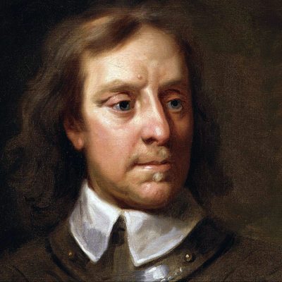 Oliver Cromwell (detail; 1656), Samuel Cooper