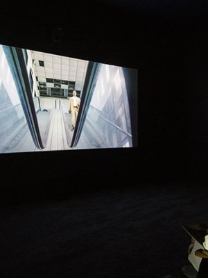 Tripoli Cancelled (2017), Naeem Mohaiemen. Installation view at the Turner Prize 2018, Tate Britain, London.