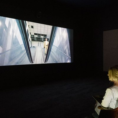 Tripoli Cancelled (2017), Naeem Mohaiemen. Installation view at the Turner Prize 2018, Tate Britain, London.