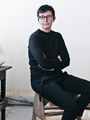 Berlinde De Bruyckere, photographed in her studio in Ghent in October 2018.