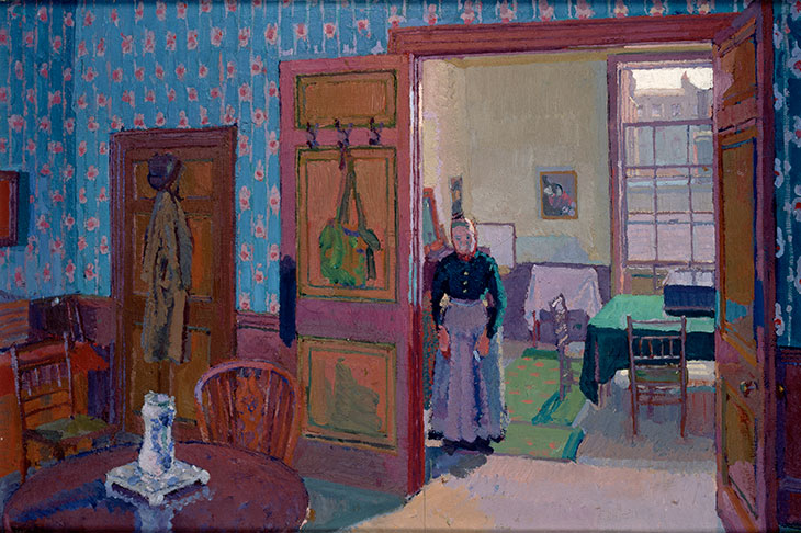 Harold Gilman cuts a dash