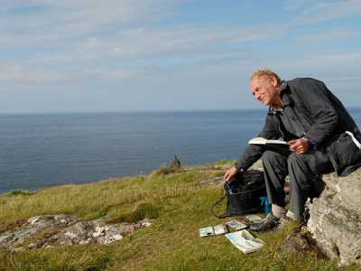 Norman Ackroyd on Malin Head