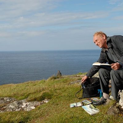 Norman Ackroyd on Malin Head