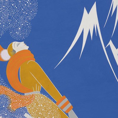 Sports d’Hiver (1933), Erté. Stephen Ongpin Fine Art (£18,000)