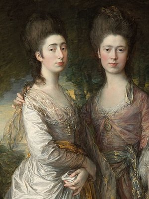 Mary and Margaret Gainsborough, the Artist’s Daughters (c. 1774), Thomas Gainsborough