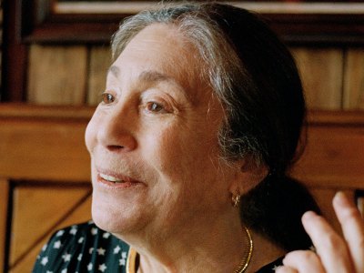 The artist Susan Hiller in 2014.