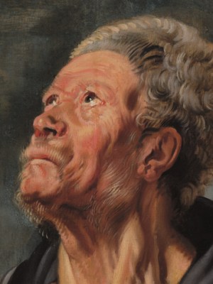 Saint Andrew (Portrait of Abraham Grapheus), Jordaens