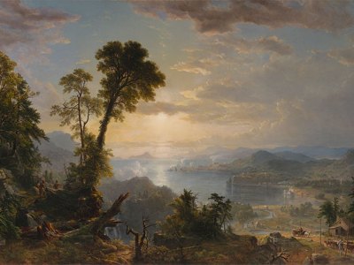 Progress (The Advance of Civilization) (1853), Asher B. Durand. Virginia Museum of Fine Arts