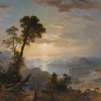 Progress (The Advance of Civilization) (1853), Asher B. Durand. Virginia Museum of Fine Arts
