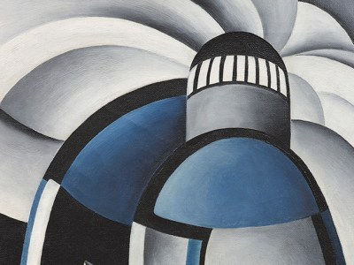 Variation on a Lighthouse Theme II (detail; c. 1931–32), Ida Ten Eyck O’Keeffe