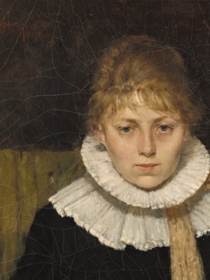 Portrait of a Woman (1888), William Merritt Chase. Wadsworth Atheneum Museum of Art, Hartford Connecticut