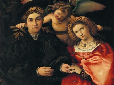 Portrait of Marsilio Cassotti and his wife Faustina (1523), Lorenzo Lotto