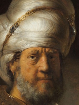 Man in Oriental Dress, (1635), Rembrandt van Rijn, Rijksmuseum, Amsterdam