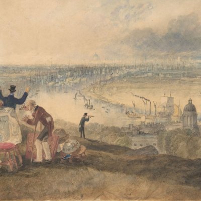 View of London from Greenwich (1825), Joseph Mallord William Turner. Metropolitan Museum of Art, New York