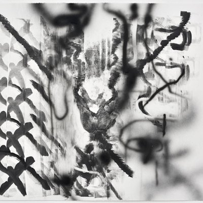 Monotype #19 (2018), Julie Mehretu.