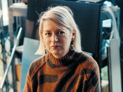 Elizabeth Price, photographed at her studio in London in December 2018, portrait by Tereza Červeňová