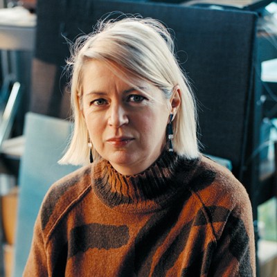 Elizabeth Price, photographed at her studio in London in December 2018, portrait by Tereza Červeňová