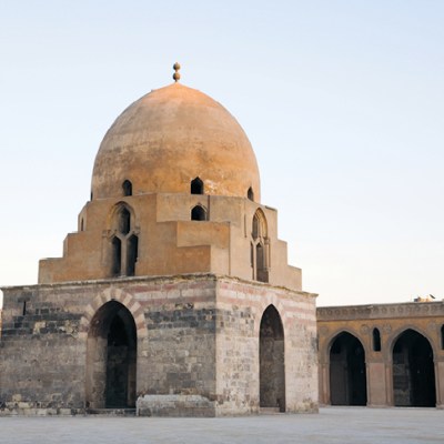 The mosque of Ahmad ibn Tulun, Cairo, built in the 9th century.