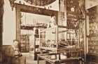 The artist Gabriel von Max photographed in his atelier in 1892. The city of Mannheim acquired his collection of mummies in 1917.