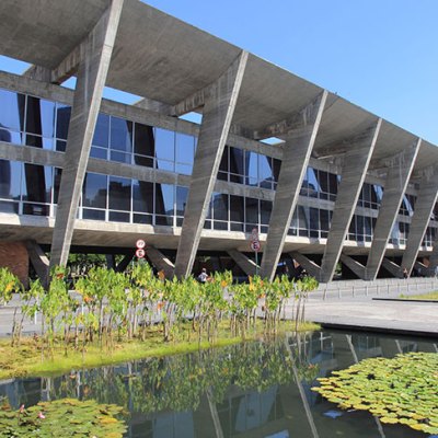 MAM - Museu de Arte Moderna do Rio de Janeiro, photographed in 2013.