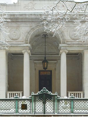 J. Pierpont Morgan’s Library in winter, 2011, Morgan Library & Museum.