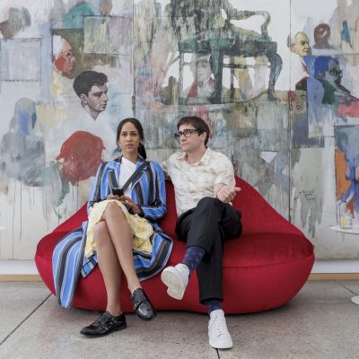 Zawe Ashton and Jake Gyllenhaal in Velvet Buzzsaw.