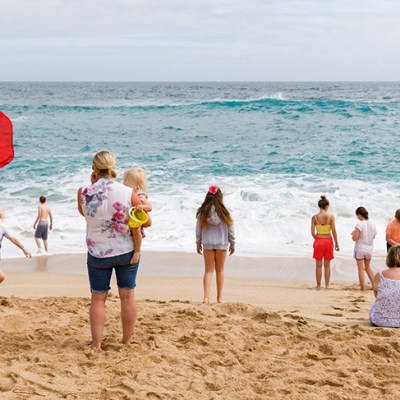 Porthcurno, Cornwall, England (2017), Martin Parr.