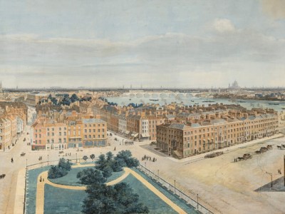 Panorama of London (1815), Pierre Prévost. Museum of London