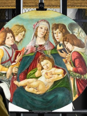 Madonna of the Pomegranate (c. 1487), Botticelli's workshop.