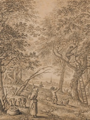 Fruit Harvest (September) (1670), Herman Saftleven. Onno van Seggelen (€55,000)
