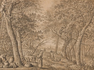 Fruit Harvest (September) (1670), Herman Saftleven. Onno van Seggelen (€55,000)