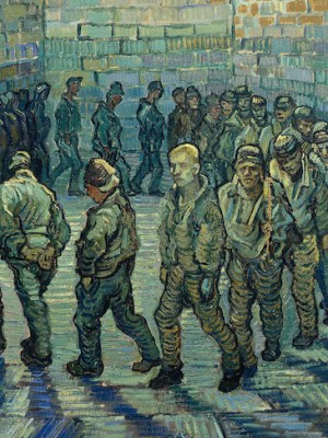 Prisoners Exercising (1890), Vincent van Gogh.