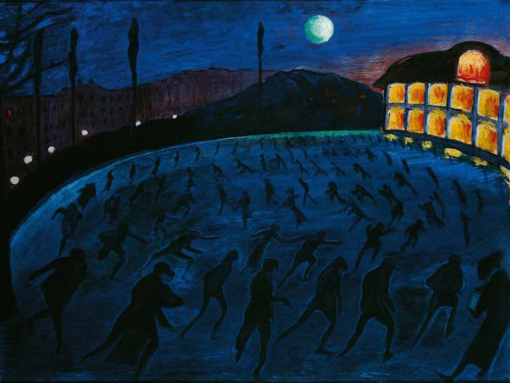 Ice Skaters, Werefkin
