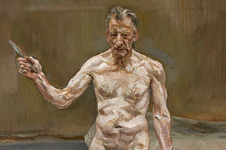 The sitting targets of Lucian Freud