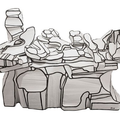 Comptoir amoncellement (Laden Counter) (1968), Jean Dubuffet. Pace Gallery (price on application) Photo: Tom Barrett; © 2019 Artists Rights Society (ARS), New York/ADAGP, Paris
