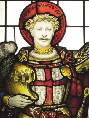 Albert Victor, Duke of Clarence and Avondale (detail; 1903–05), C.E. Kempe & Co.