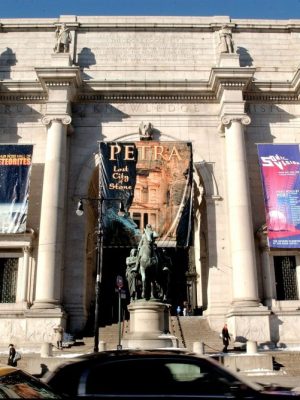The American Museum of Natural History photographed in 2004.
