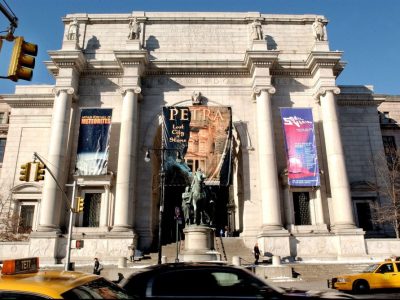 The American Museum of Natural History photographed in 2004.