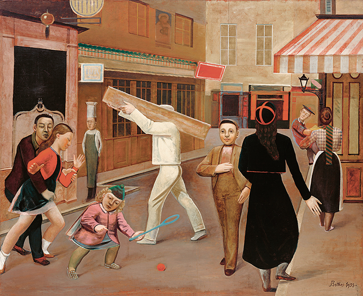 The Street (1933), Balthus. Museum of Modern Art, New York.