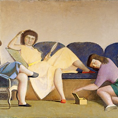 The Three Sisters (1955), Balthus. Colección Patricia Phelps de Cisneros.